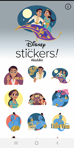 Disney Stickers: Aladdin ekran görüntüsü