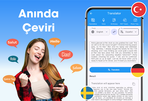 Çevir - Tüm Diller Tercümanı ekran görüntüsü