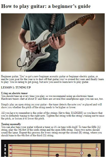 How to Play Guitar ekran görüntüsü