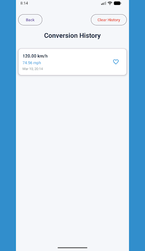 Speed Converter ekran görüntüsü