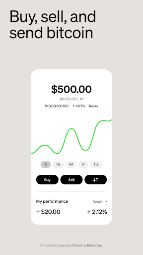 Cash App ekran görüntüsü