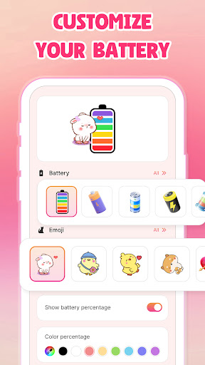 Emoji Battery Icon Custom ekran görüntüsü