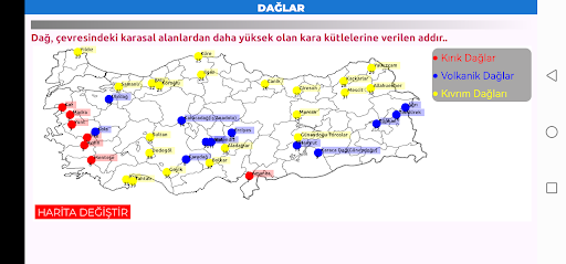 Coğrafya Haritalarla Öğren ekran görüntüsü