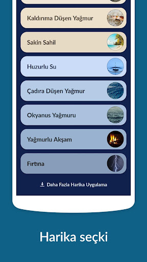 Yağmur Sesleri - Uyku ve Huzur ekran görüntüsü