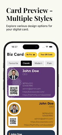 Biz Card- Smart Business Cards ekran görüntüsü