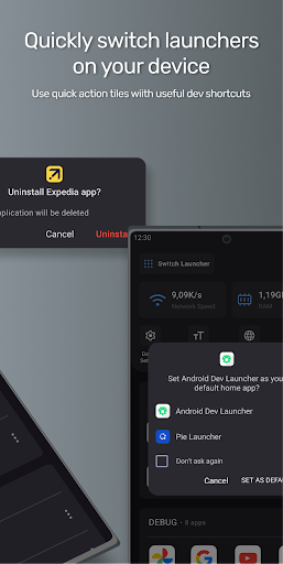 Android Developer Launcher ekran görüntüsü