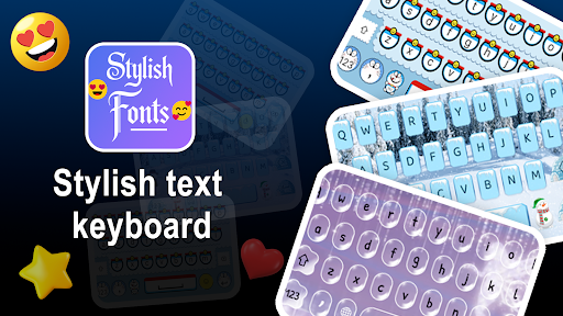 Şık Klavye Yazı Tipler ve Emoj ekran görüntüsü