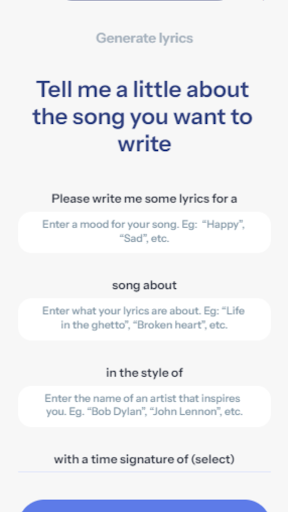 Joanne Cooper's LyricLab ekran görüntüsü