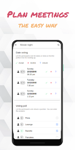 Appointa | Scheduling & Voting ekran görüntüsü