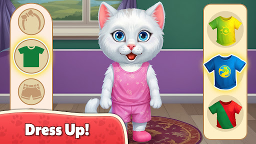 Kitty Bedtime Activities Games ekran görüntüsü