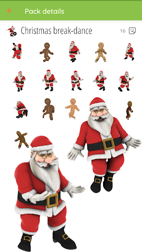 Christmas Stickers WASticker ekran görüntüsü