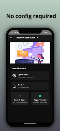 Remote for Rubin tv ekran görüntüsü