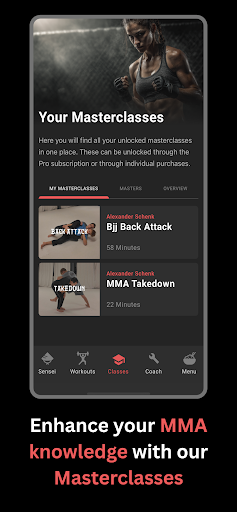 MMA Athletics ekran görüntüsü