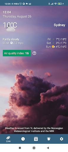 Weather Alerts ekran görüntüsü