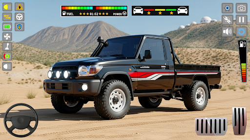 Land Cruiser Jeep oyunu 4x4 ekran görüntüsü