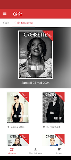 Gala le magazine ekran görüntüsü