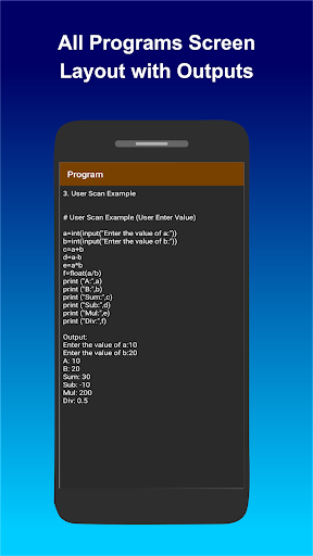 Python Examples ekran görüntüsü