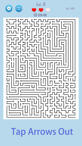 Arrows Escape-Out Puzzle ekran görüntüsü