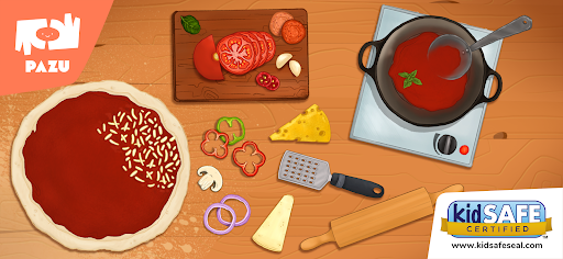 Pizza maker cooking games ekran görüntüsü