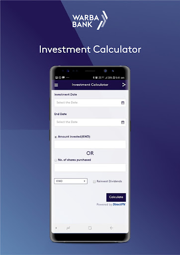 Warba Bank Investor Relations ekran görüntüsü