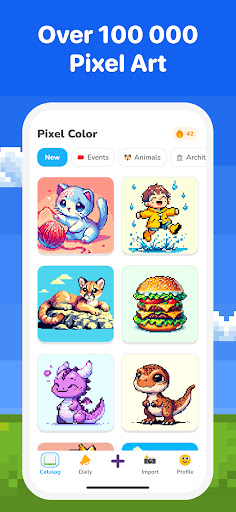 Pixel Color: Paint by Number ekran görüntüsü