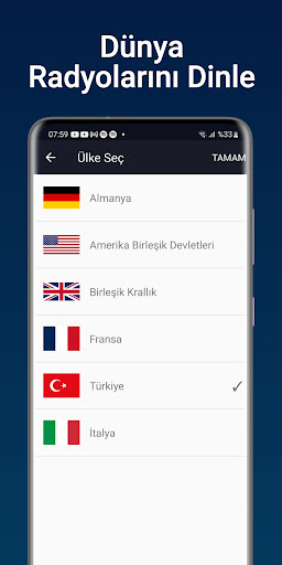 RadiiGo - Radyo Dinle ekran görüntüsü