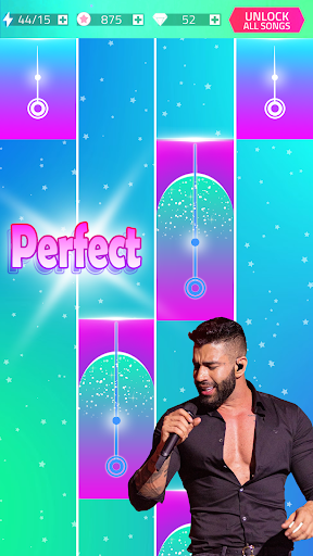 Gusttavo Lima Piano Tiles Game ekran görüntüsü