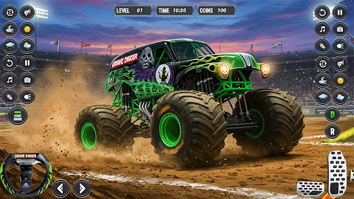 Monster Truck 4x4 Derby Game ekran görüntüsü