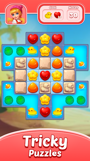 Sweet Candy Puzzle: Match Game ekran görüntüsü