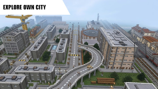 Modern Block City Craft Game ekran görüntüsü