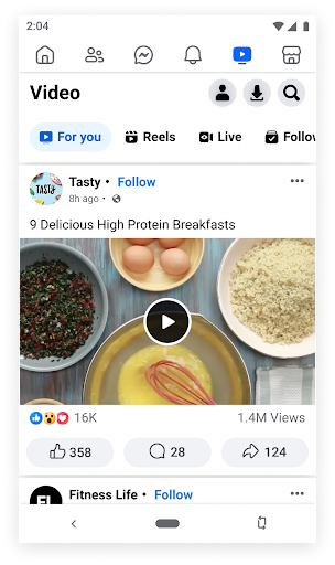 Facebook Lite ekran görüntüsü