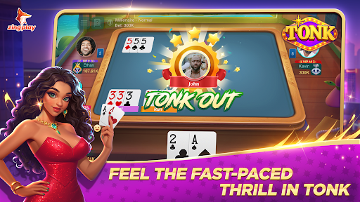 ZingPlay Cards: Rummy and Tonk ekran görüntüsü