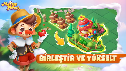Merge Forest - Yapboz oyunları ekran görüntüsü