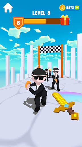 3D Kılıç Savaşı - Ninja Vuruşu ekran görüntüsü