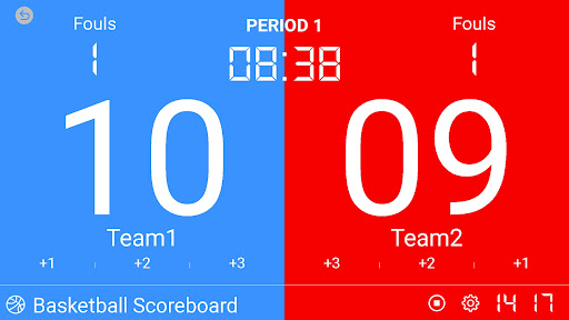 Basketball Scoreboard ekran görüntüsü
