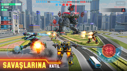 War Robots PvP Multiplayer ekran görüntüsü
