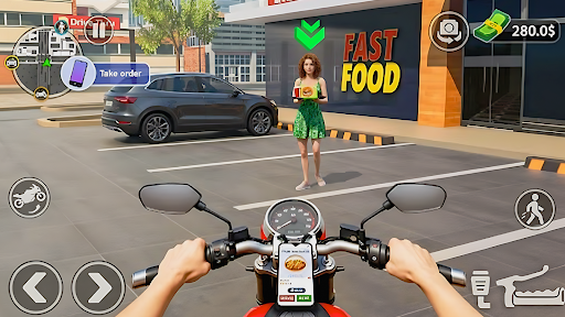 Pizza Delivery Games 3D ekran görüntüsü