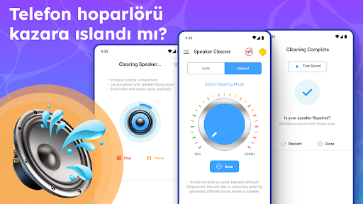 Su Hoparlör Temizleyici Ses ekran görüntüsü