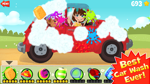 Amazing Car Wash - For Kids ekran görüntüsü