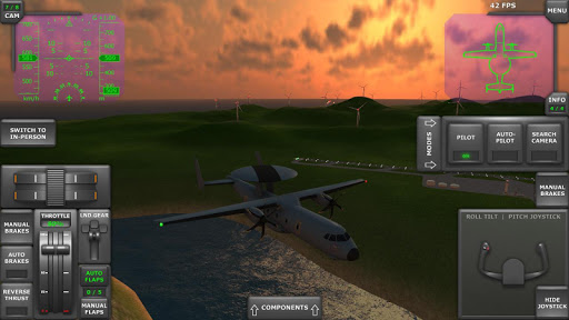 Turboprop Flight Simulator ekran görüntüsü