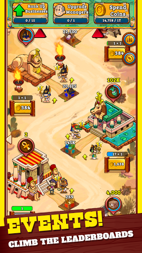 Idle Frontier: Tap Town Tycoon ekran görüntüsü