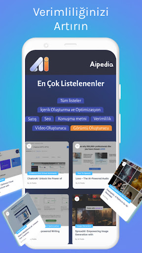 AiPedia: AI Rehberi ekran görüntüsü