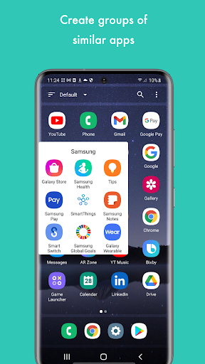 Mini Masaüstü (Launcher) ekran görüntüsü