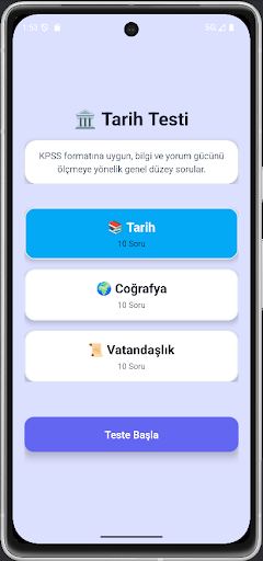 KPSS Soru Bankası 2026 ekran görüntüsü