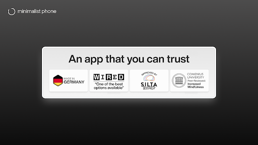 minimalist phone: Launcher ekran görüntüsü