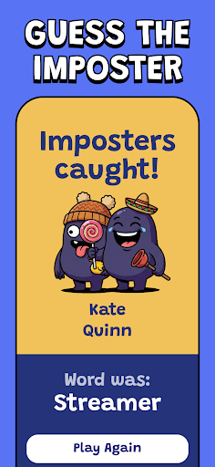 Imposter Game: Who is the Spy? ekran görüntüsü