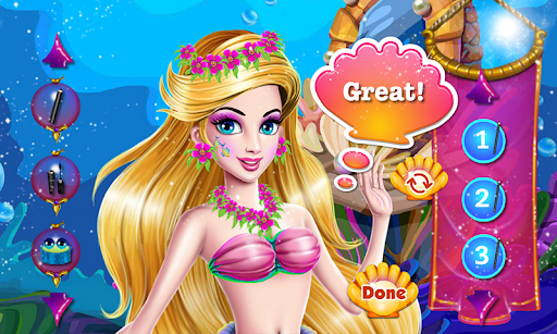 Mermaid Spa Day ekran görüntüsü