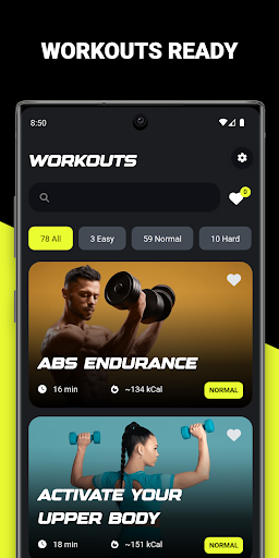 Dumbbell Training App ekran görüntüsü