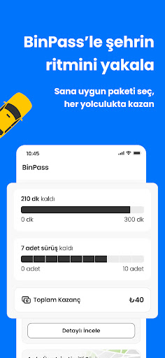 BinBin: Taksi & Scooter ekran görüntüsü
