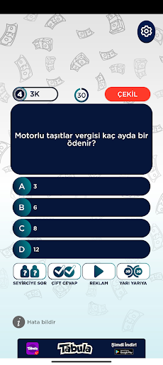 Milyoner - Milyonluk Soru 2026 ekran görüntüsü